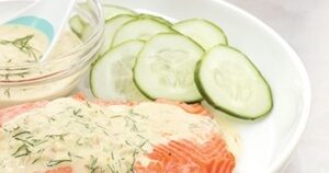 Salmon with Dijon Dill Sauce | PBS Food