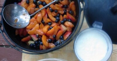 Campfire Cobbler | Recipes | PBS Food | PBS Food
