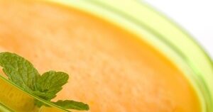Cantaloupe Soup with Watermelon Garnish | PBS Food