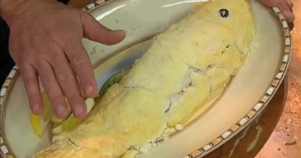 Black Sea Bass Baked in a Salt Crust | Italian Recipes |… | PBS Food