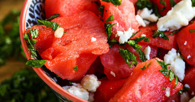 Watermelon Feta Salad Recipe | Salad Recipes | PBS Food | PBS Food