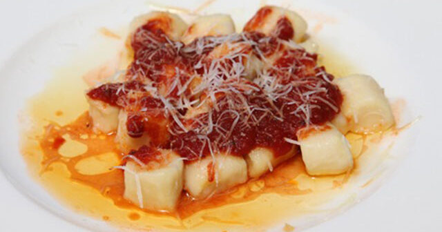 Ricotta Gnocchi with Salsa della Nonna | Italian Recipe |… | PBS Food