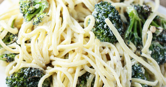 Broccoli, Pine Nuts and Goat Cheese Pasta Recipe | PBS Food | PBS Food
