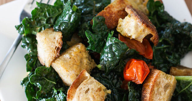 Kale Panzanella Salad Recipe | Salad Recipes | PBS Food | PBS Food