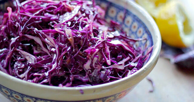 Zesty Red Cabbage Slaw Recipe | Side Dish Recipes | PBS… | PBS Food