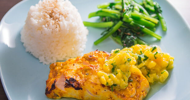 Sablefish Tandoori with Mango Relish | PBS Food | PBS Food