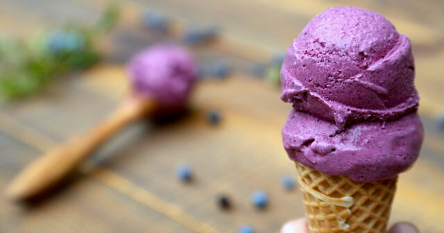 Wild Blueberry Frozen Yogurt Recipe | Ice Cream Recipes |… | PBS Food