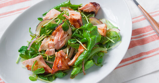 Hoisin Salmon Salad Recipe | Fish Recipes | PBS Food | PBS Food