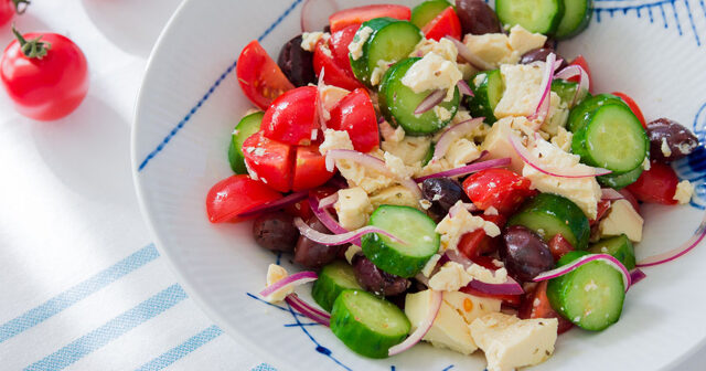 Vegan Greek Salad Recipe | Vegan Recipes | PBS Food | PBS Food