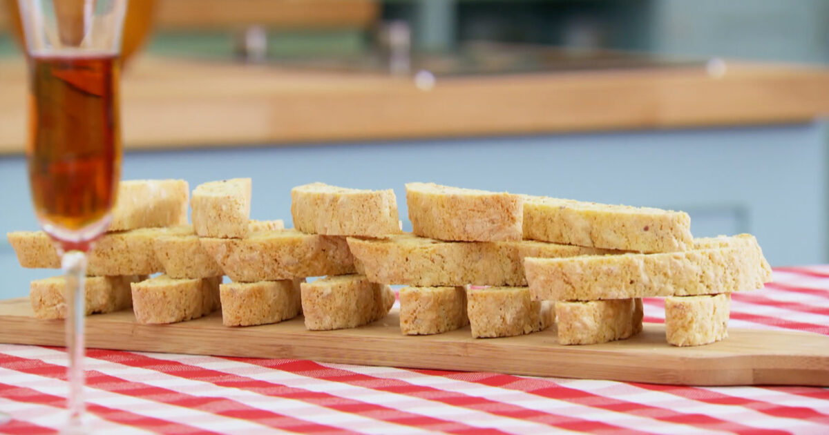 Hazelnut and Orange Biscotti Recipe | The Great British… | PBS Food