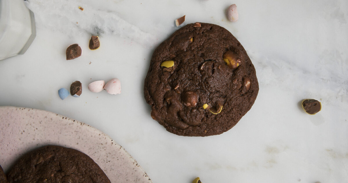 Chocolate Mini Egg Cookies | PBS Food