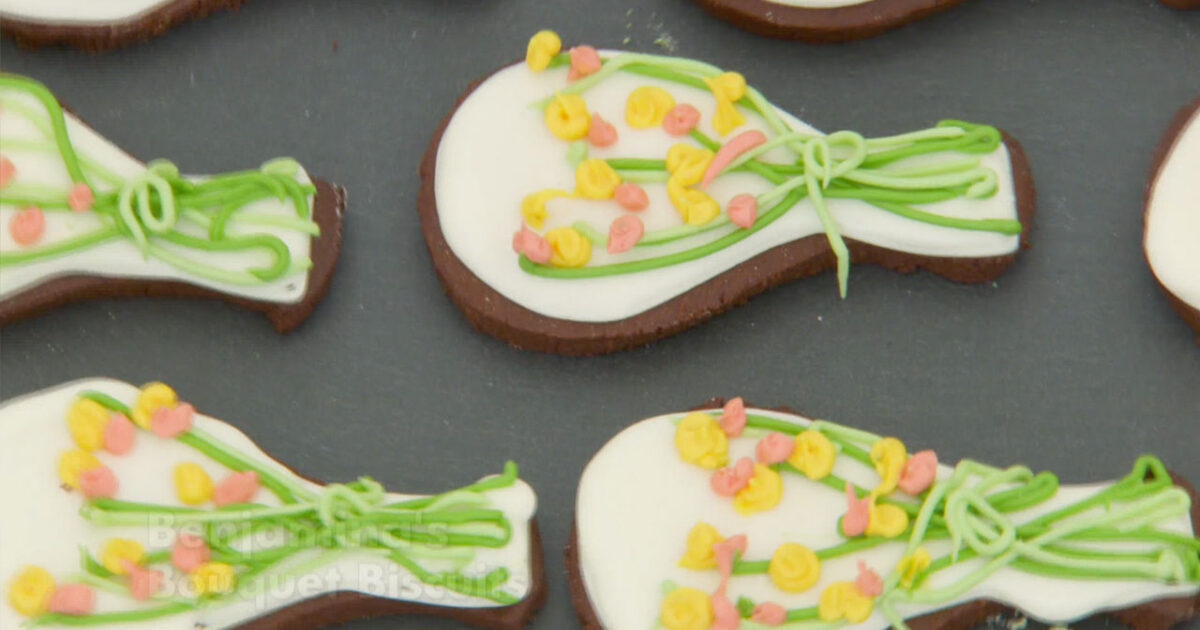 Chocolate and Orange Iced Biscuits Recipe | Great British… | PBS Food