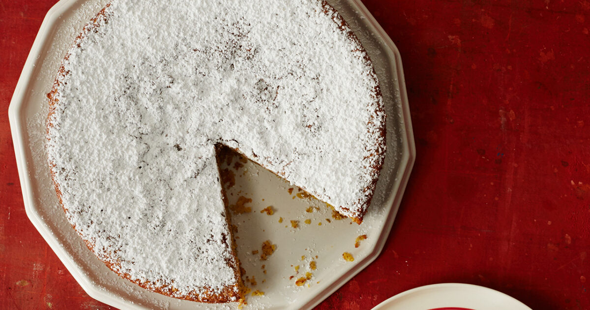 Lemon-Cornmeal Cake Recipe | PBS Food | PBS Food