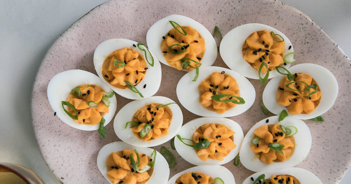 Sriracha Deviled Eggs | PBS Food