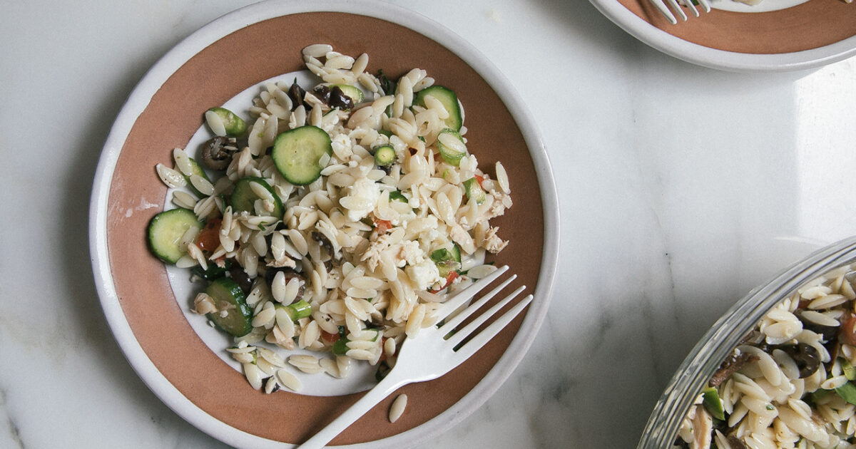Orzo Tuna Salad Recipe | PBS Food | PBS Food