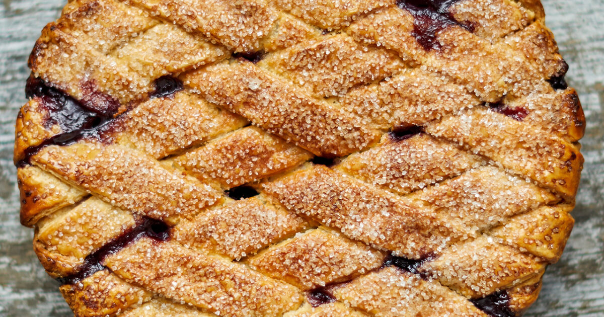 Blueberry Lattice Pie Recipe | PBS Food | PBS Food