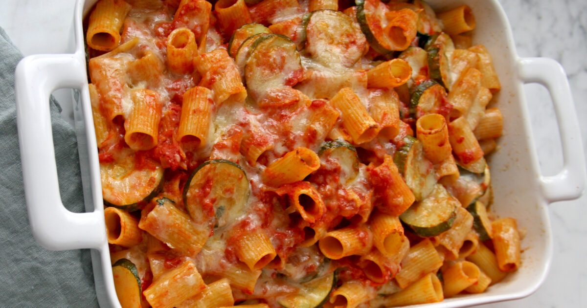 Baked Rigatoni and Zucchini | PBS Food