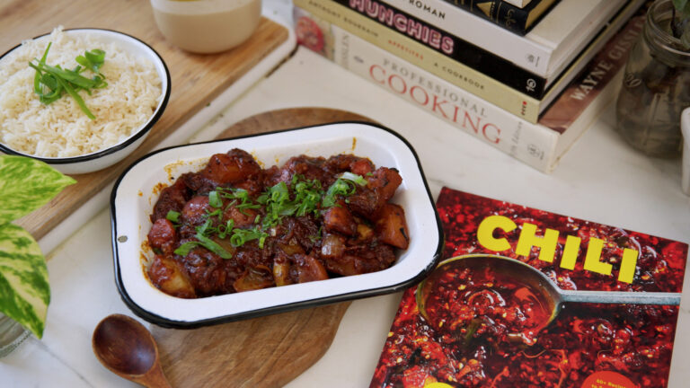 Dak Bokkeum Tang (Spicy Braised Chicken)